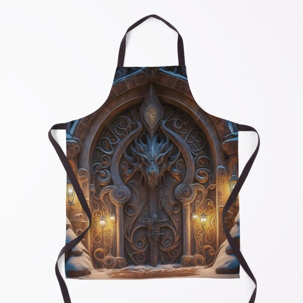 Item preview, Christmas Lights And Gargoyle Dragon Doorway designed and sold by DragonRealms.