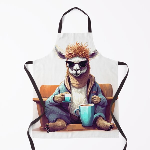 Item preview, Hipster Llama Coffee Break designed and sold by Art Genix.