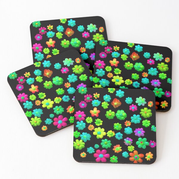 Item preview, Colorful Flowers Pattern designed and sold by Aquillashop.