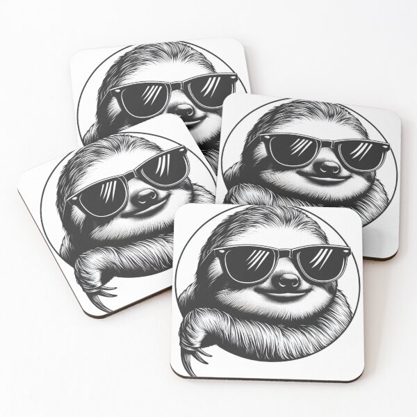 Item preview, Cool Sloth designed and sold by DrawingDoodler.