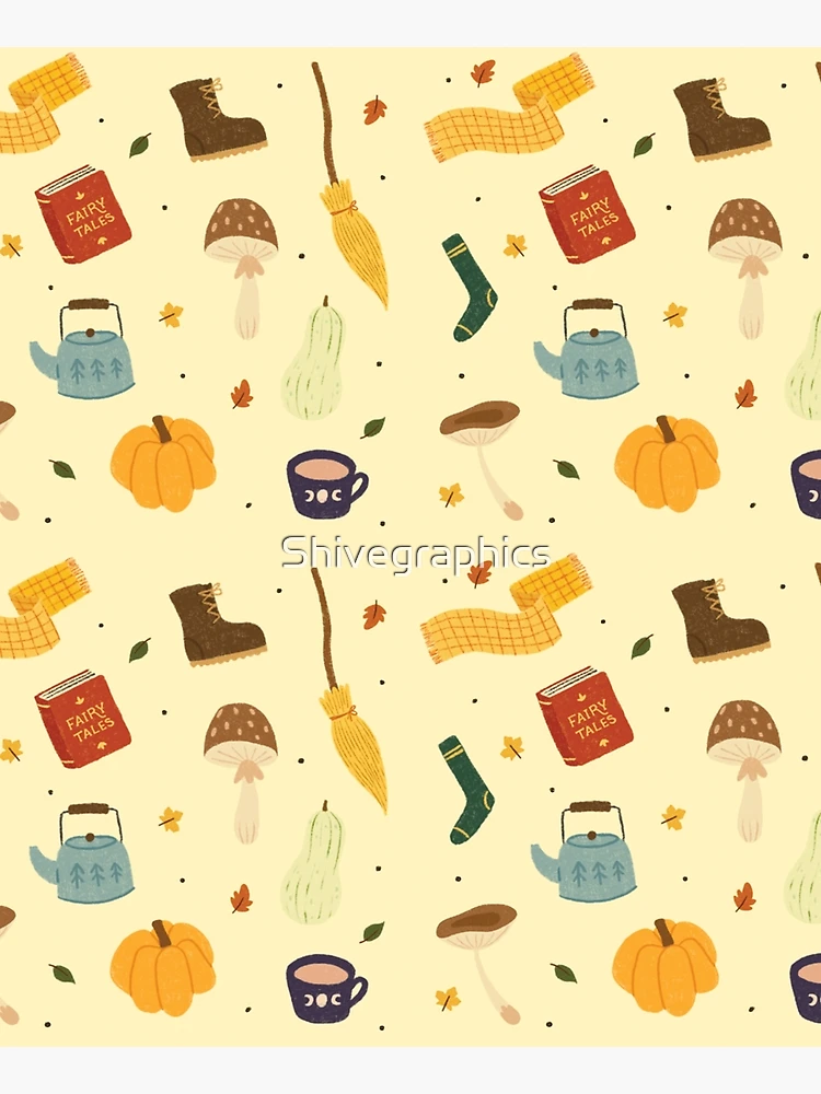 Thumbnail 6 of 6, Apron, Cozy Fall designed and sold by Shivegraphics.