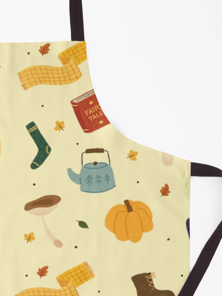 Thumbnail 3 of 6, Apron, Cozy Fall designed and sold by Shivegraphics.