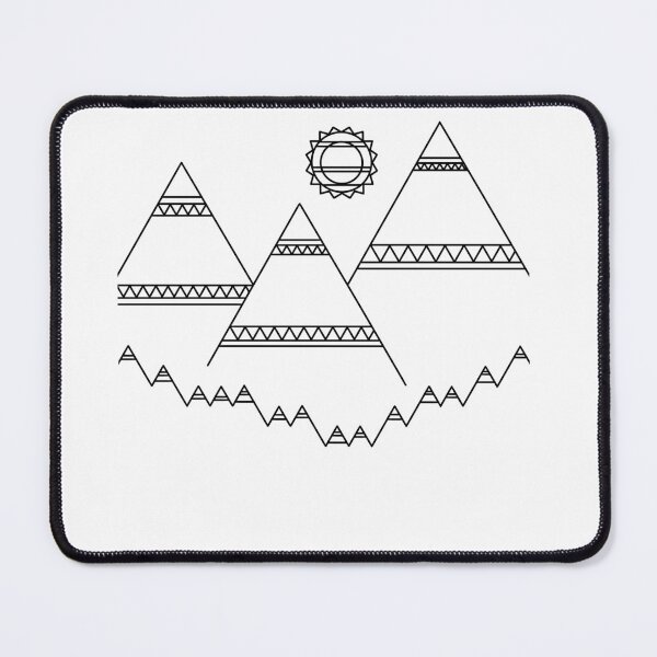 Item preview, Traditional Mountains Romania - black designed and sold by CreativeSpiral.