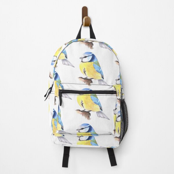 Item preview, Blue Tit on Trunk designed and sold by SandraWarmerdam.