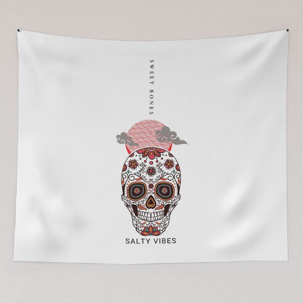 Item preview, Sugar Seas: Sweet Bones, Salty Vibes Tee designed and sold by exclusivebucket.