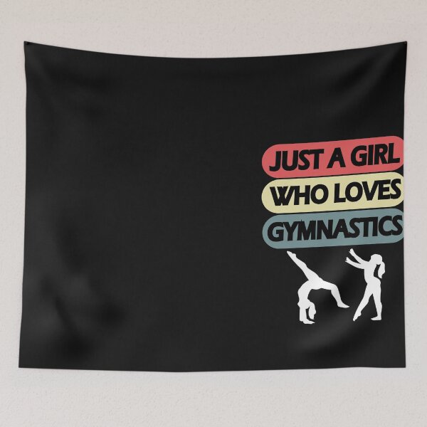 Item preview, Gymnastic Sport Lover  Just A For Women Girls Gymnastics designed and sold by DesignDenDo ⭐⭐⭐⭐⭐.