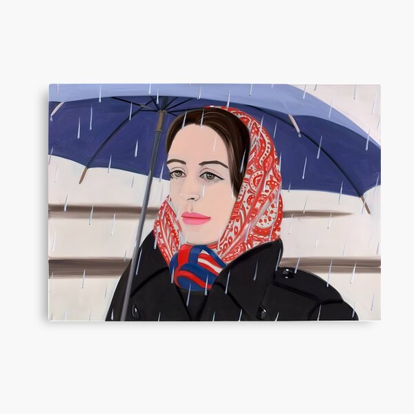 Aperçu de l'œuvre Parapluie bleu Alex Katz créée et vendue par special-artist.