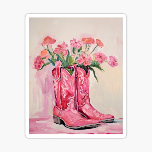 Artikel-Vorschau von Blumen-Cowgirl-Stiefel, designt und verkauft von lady Hana.