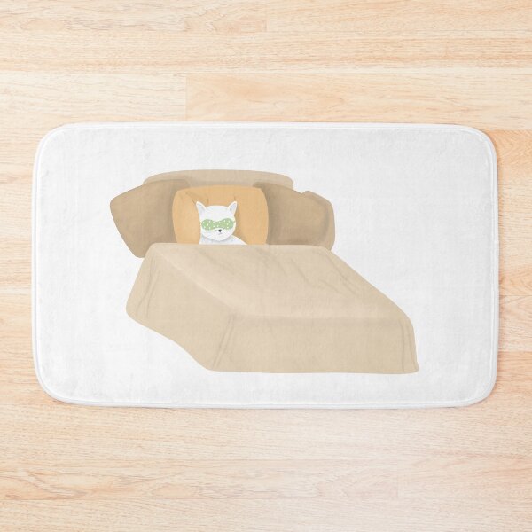 Item preview, Cat sleeps in bed designed and sold by CreativeElle.