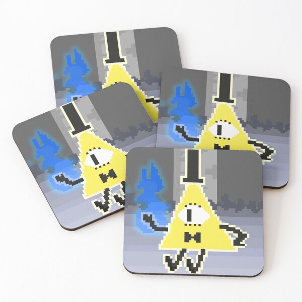 Item preview, bill from gravity falls pixel art designed and sold by inbalcoolart.