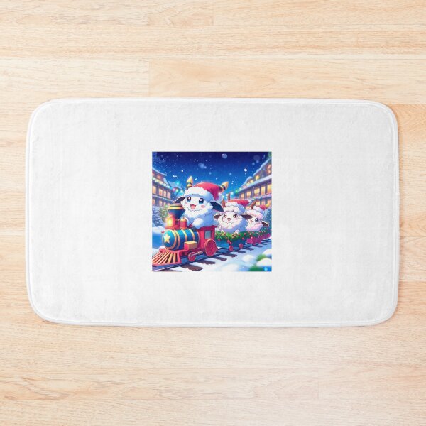 Item preview, Little Sheep on a Christmas Train designed and sold by Targa-desing.