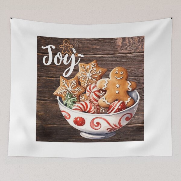 Item preview, Joy Filled with Ginger Cookies! designed and sold by TidyKitchenInc.