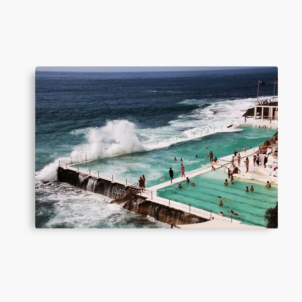 The Icebergs At Bondi Beach Canvas Print