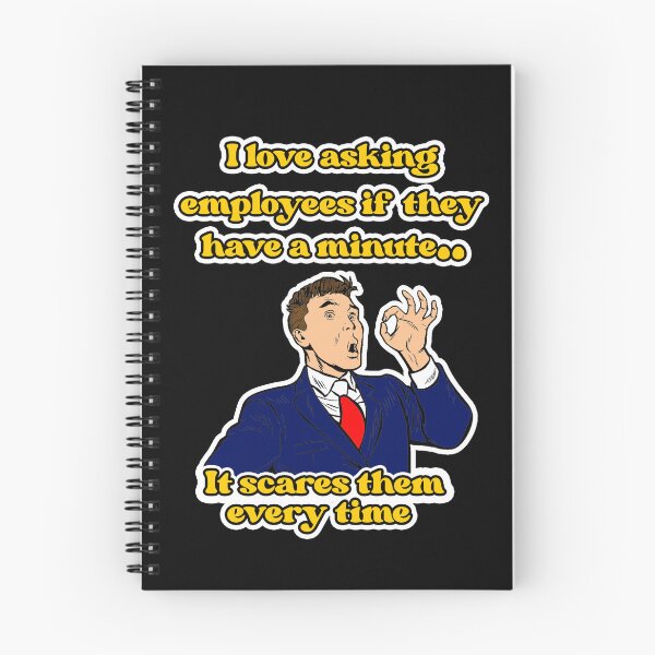 Item preview, I love asking employees if they have a minute - HR Life designed and sold by Pro&Funny Gifts.