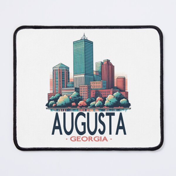 Item preview, Augusta, Georgia, Watercolor Illustration designed and sold by PaintMeWorld.