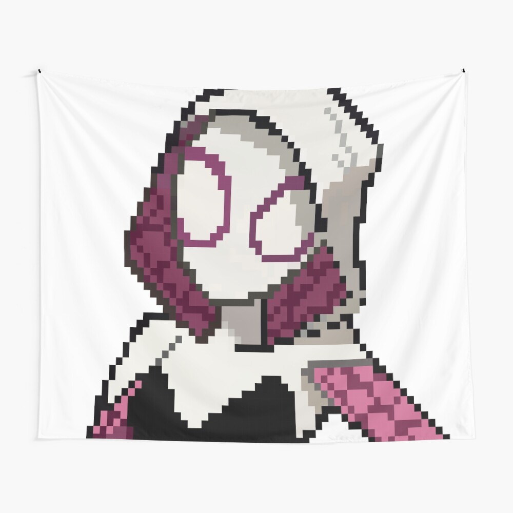 Kunstdruck for Sale mit Spinne Gwen Pixel Art von inbalcoolart | Redbubble