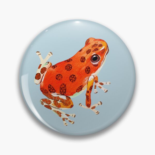 Item preview, Colorful Poison Dart Frog Watercolor Art designed and sold by chuchuyi.