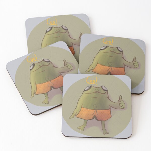 Item preview, Cool Toad with an orange short designed and sold by CAITONNE.