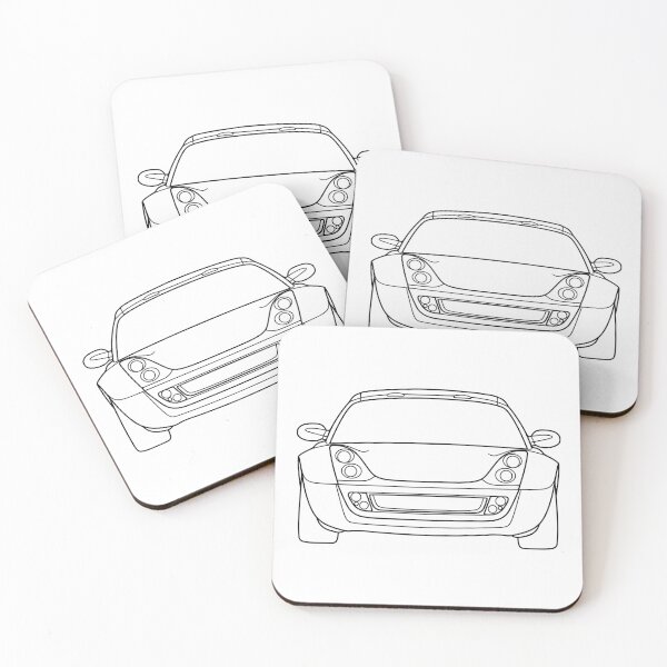 Item preview, Smart Roadster 2003-2007 lined art black designed and sold by EdimDesign.