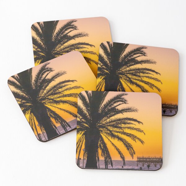 Item preview, Namibia. Swakopmund. Palm Tree. Sunset.  designed and sold by vadim19.