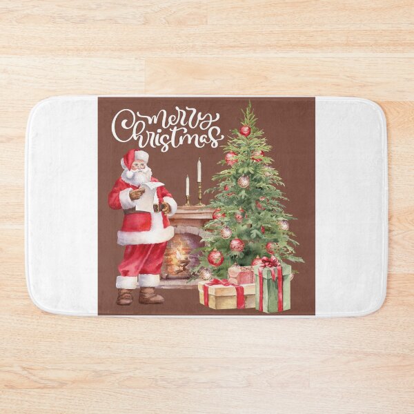Item preview, Merry Christmas Santa Claus Checking it Twice! designed and sold by TidyKitchenInc.