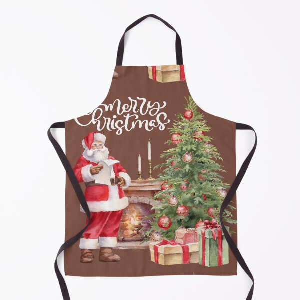 Item preview, Merry Christmas Santa Claus Checking it Twice! designed and sold by TidyKitchenInc.