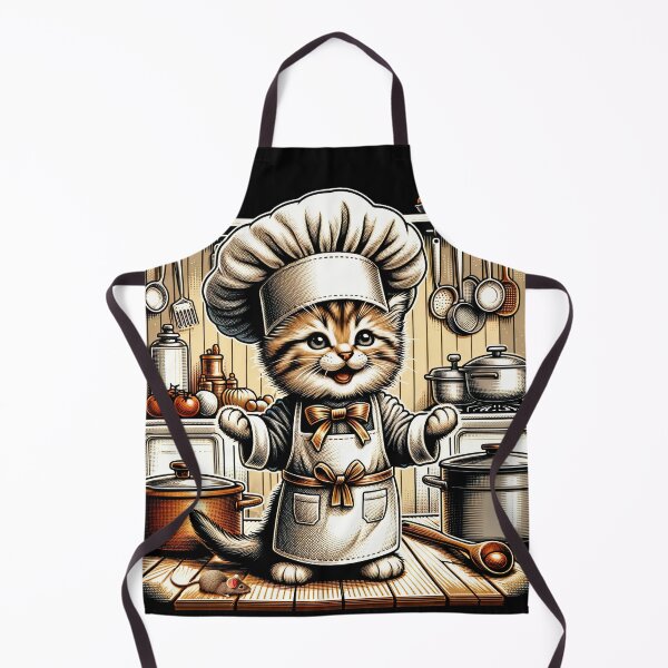 Item preview, Cook Kitten - Chic Chat Créations Ref.100 designed and sold by ChicChat.
