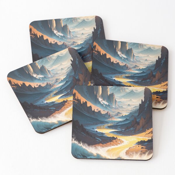 Item preview, Comic style fantasy landscape designed and sold by Aimaker.