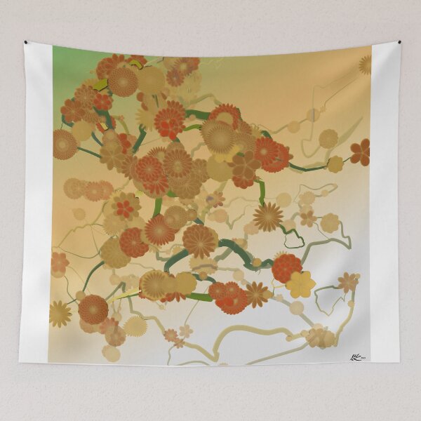 Item preview, Flowery Vines designed and sold by Mary Holstege.