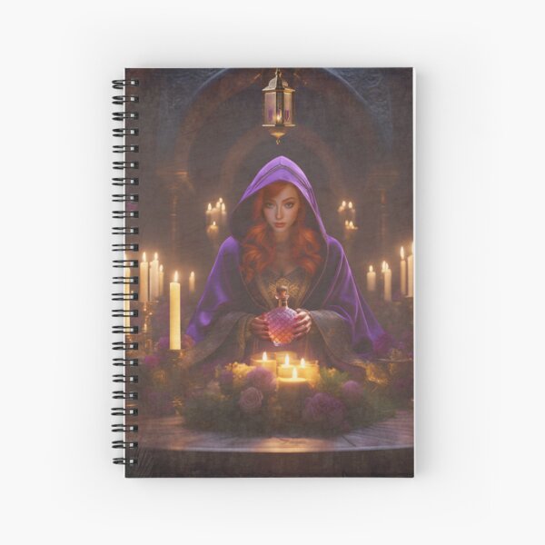 Mary Magdalene Potion Spiral Notebook