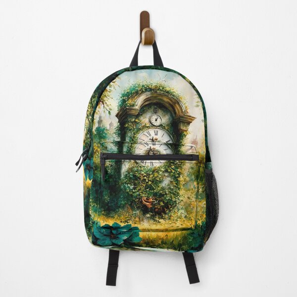 Item preview, An Antique Clock In An Abandoned Garden designed and sold by LanaGustavsson.