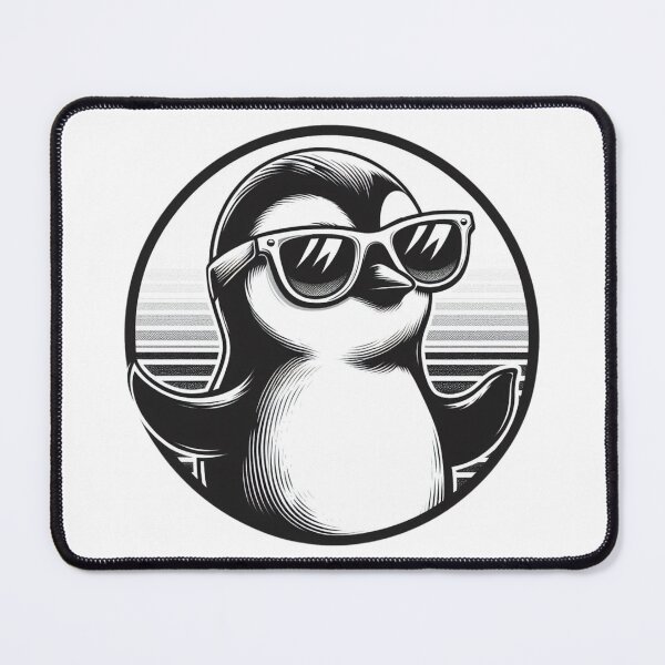 Item preview, Cool Penguin designed and sold by DrawingDoodler.