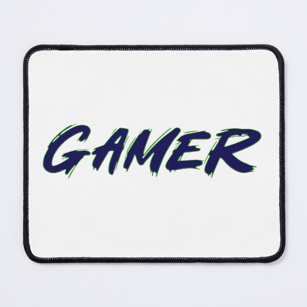Item preview, Gamer Lime Green and Navy Blue designed and sold by GreenGuyTees.