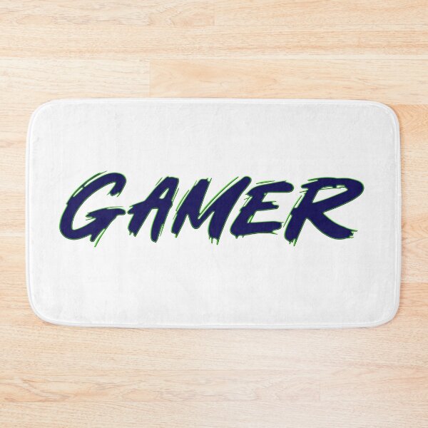 Item preview, Gamer Lime Green and Navy Blue designed and sold by GreenGuyTees.