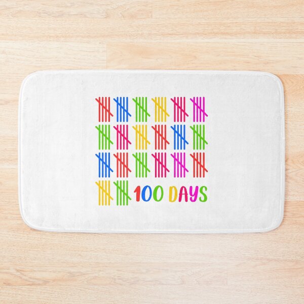 Item preview, 100 Days of School Colorful Tally Mark designed and sold by sweetbelle.