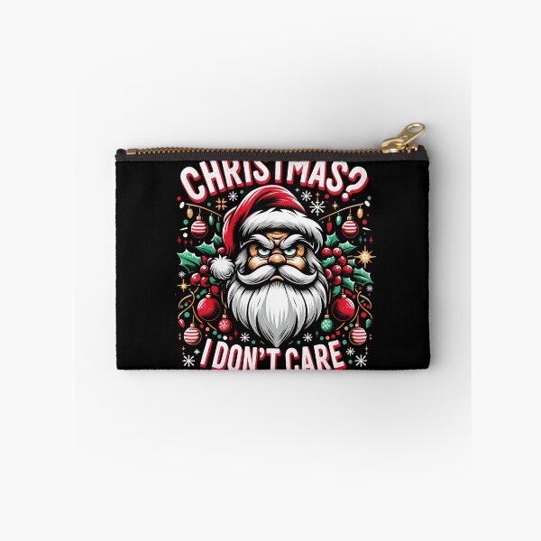 Item preview, Christmas? I don't care | Grumpy Santa | Funny Christmas Design designed and sold by Apogee Publishing.
