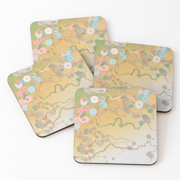 Item preview, Flowery Vines Pastel designed and sold by Mary Holstege.