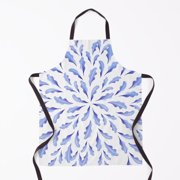 Item preview, Floral blue print designed and sold by ZawadiNest ,.