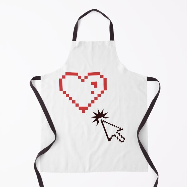 Item preview, Red Heart Pixelated Love Heart Art Gift Ideas designed and sold by haRexia.