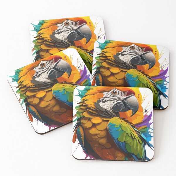 Item preview, Colorful parrot designed and sold by IwonaShop.