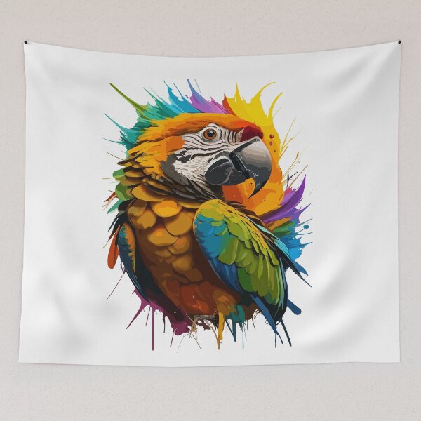 Item preview, Colorful parrot designed and sold by IwonaShop.