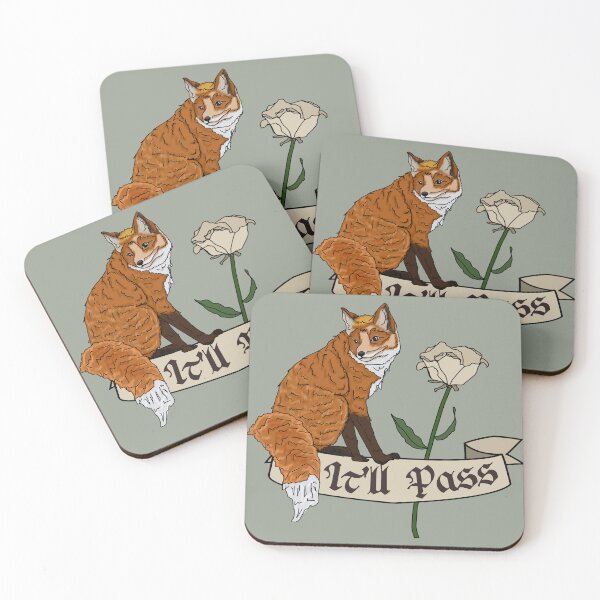 Item preview, Fleabag Fox: It'll Pass designed and sold by AbigailHerman.