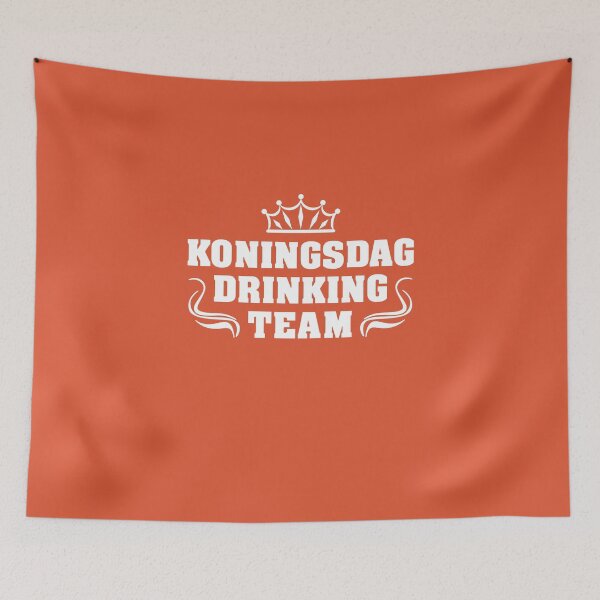 Item preview, Koningsdag Drinking Team Koningsdag Kleding designed and sold by Team150Designz.