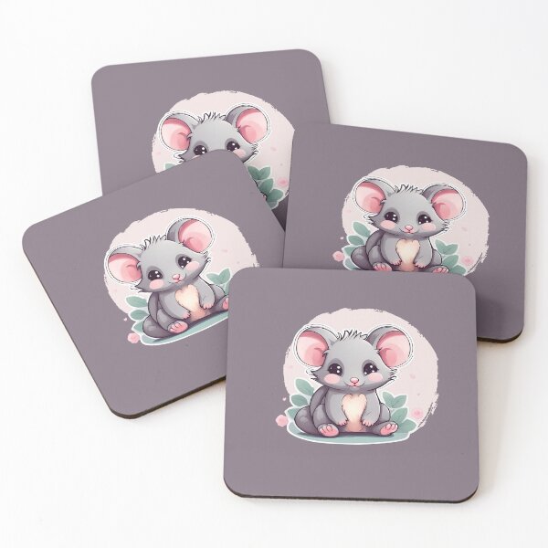 Item preview, Cute kawaii little opposum designed and sold by Rathnau.