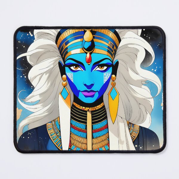 Item preview, Charm in Code: Egyptian Woman in Digital Art that Awakens Deep Emotions designed and sold by Artedig.