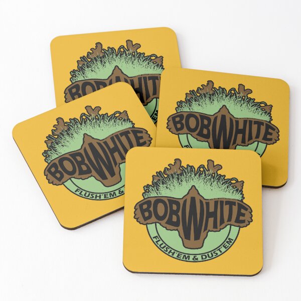 Item preview, Bobwhite Quail, Flush'em & Dust'em, Green and Brown with Black Outline designed and sold by CraneCreek.