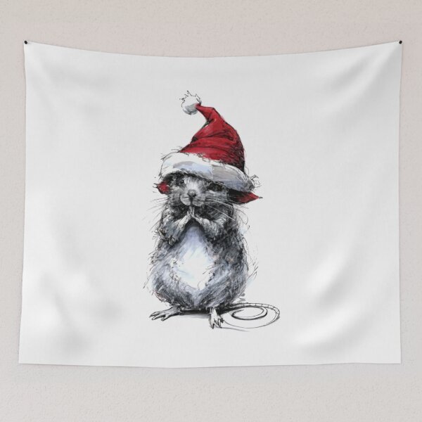 Item preview, Santa's Holiday Hat Party: Mouse Included! designed and sold by Blink Art Studio.