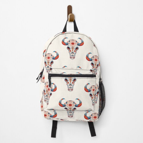 Item preview, Polish Folk Art Boho Cow Skull designed and sold by Pati-Design.