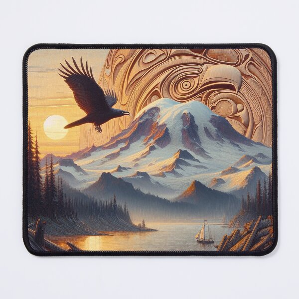 Item preview, Mount Rainier Landscape designed and sold by jcarr30.