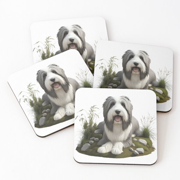 Item preview, Beautiful Blue Bearded Collie designed and sold by Kaleddis.